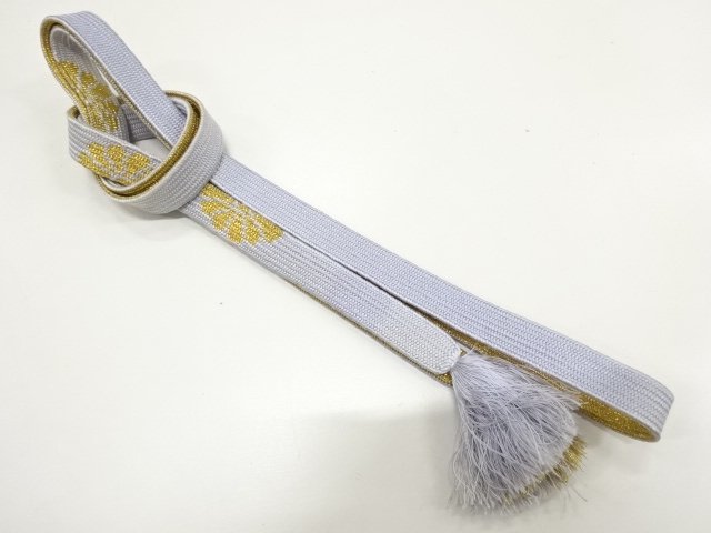 JAPANESE KIMONO / HANDTIED OBIJIME CORD 